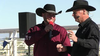 Three Inmates that went through the wild horse inmate program