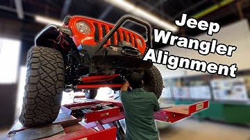 Core 4x4 JL Jeep Wrangler Alignment with Steering Kit