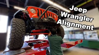Core 4x4 JL Jeep Wrangler Alignment with Steering Kit