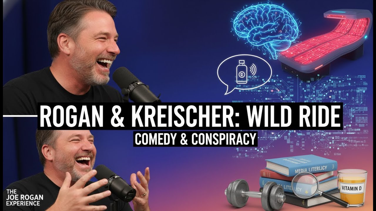 Joe Rogan Experience — Bert Kreischer on AI, Comedy, Sleep & Health