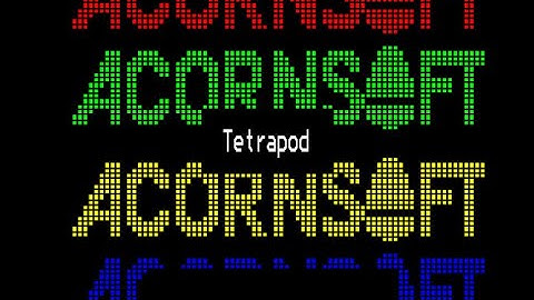 Tetrapod Review for the Acorn BBC Micro by John Gage