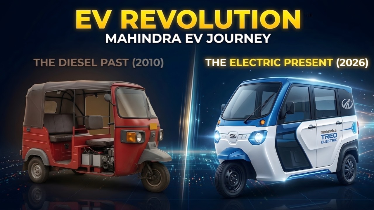 Mahindra EV Evolution ⚡Treo, Treo Plus, UDO — how Mahindra transformed electric autos in India.