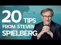 20 Screenwriting and Directing Tips from Steven Spielberg on how he created Jaws and West Side Story