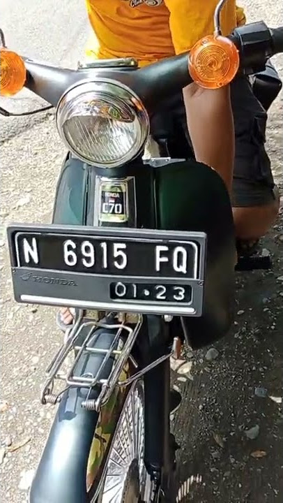motor classik c70 super keren