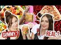 Ultimate gummy vs real food smoothie challenge  avec sophie riche et perfecthonesty