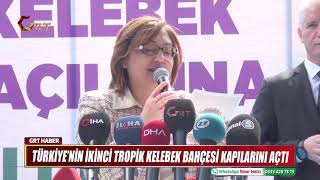 Türki̇yeni̇n İki̇nci̇ Tropi̇k Kelebek Bahçesi̇ Kapilarini Açti