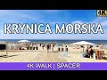 Krynica Morska - Poland, walking in Krynica Morska 4K
