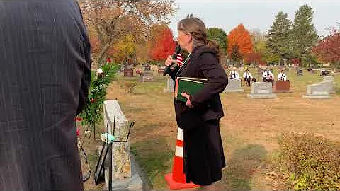 Kenneth Abrams Graveside part 1