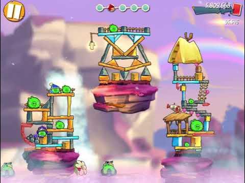 Angry Birds 2 - Stella Adventure - Level 8 - first 2 rooms, better
