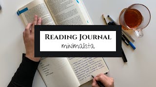 Cómo empezar un cuaderno de lecturas | IDEAS e INSPIRACIÓN | Reading Jornal minimalista