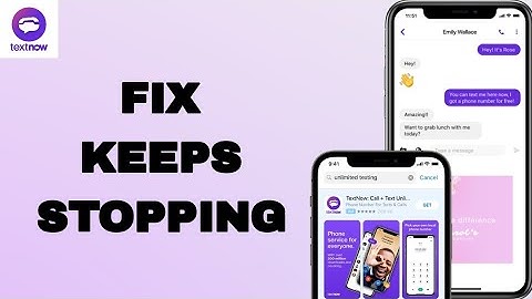 How To Fix And Solve Keeps Stopping On TextNow App | Final Solution