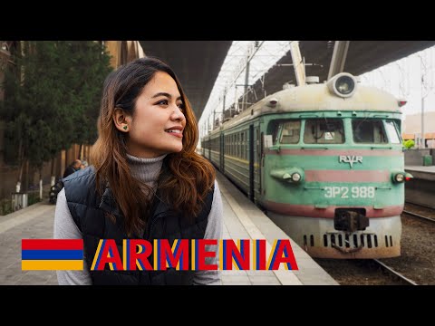 10 hours on an overnight sleeper train to Yerevan, Armenia 🇦🇲