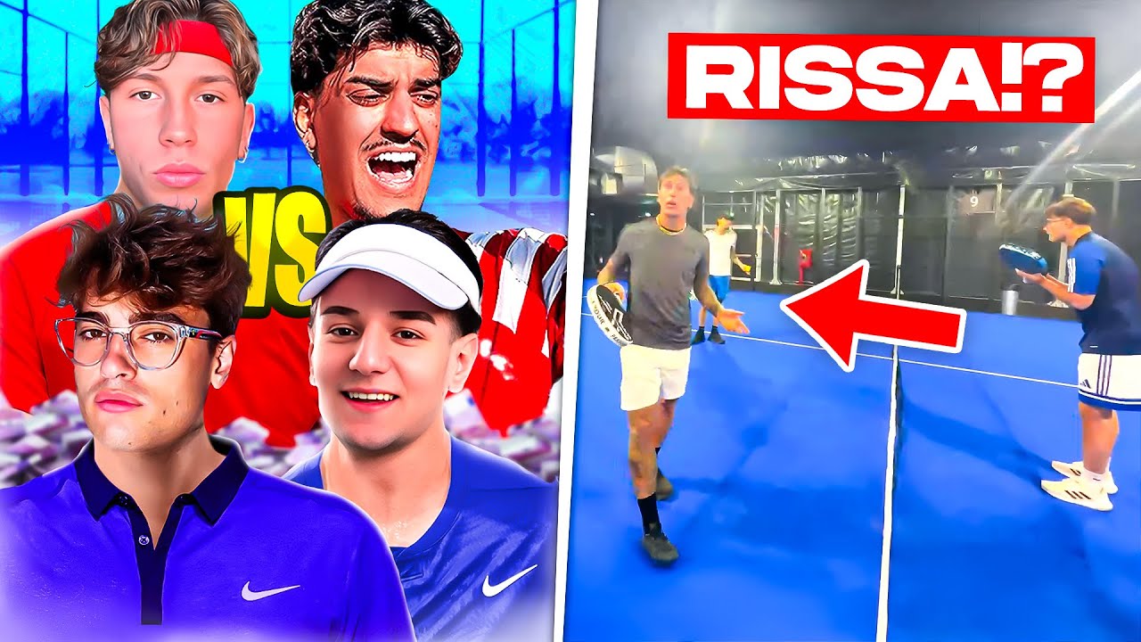 ⚔️ HO SFIDATO FENE E FRATINO A PADEL (con SIMONE BERLINI) 🏆