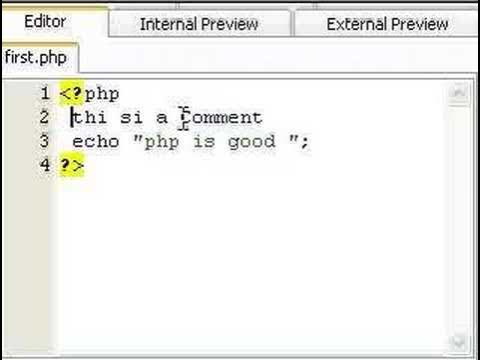 PHP Commenting - YouTube