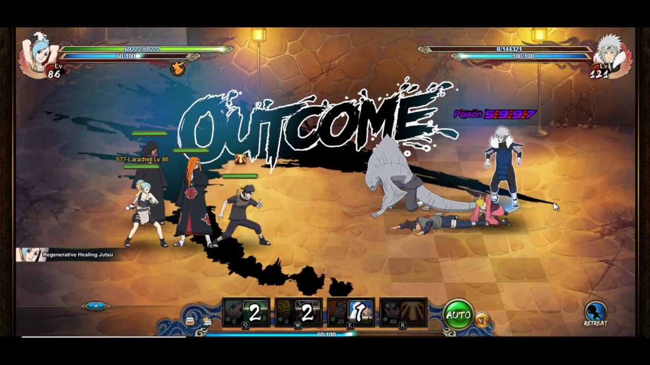 Ninja Exam lvl 183   Naruto Online