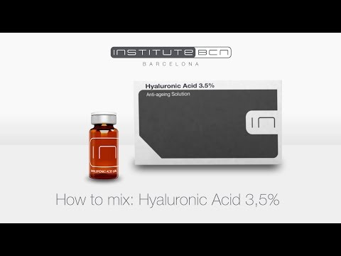 Come miscelare acido ialuronico 3,5% | prodotti Mesoterapia | Istituto BCN