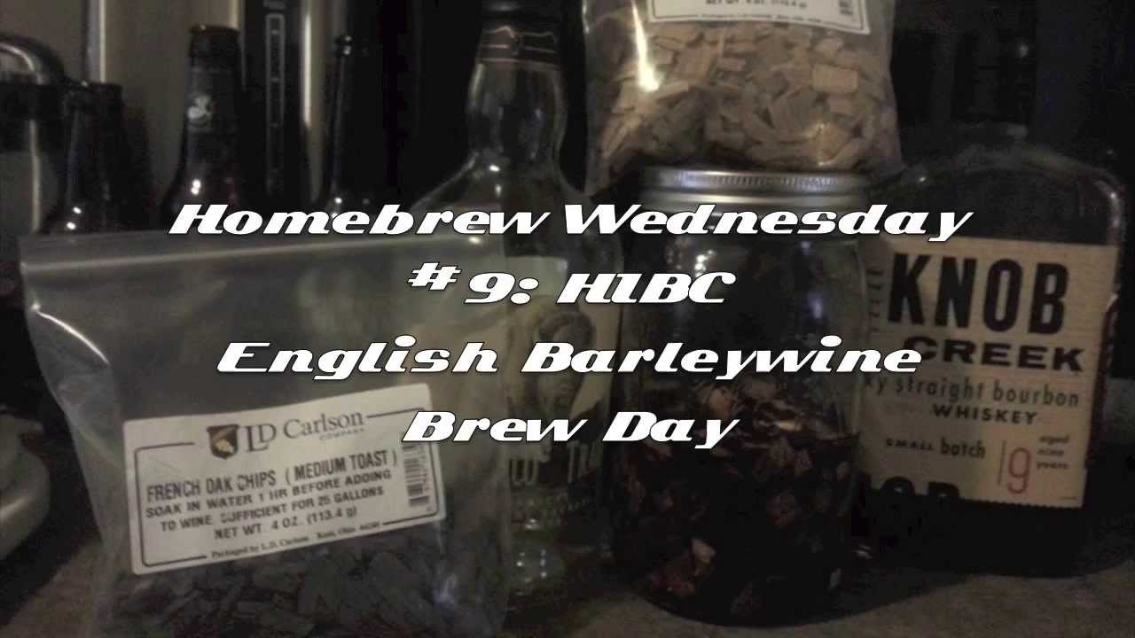 HBW #9: English Barleywine Brew Day