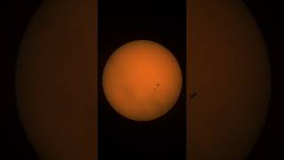 Today's sun, nice sunspots. #moon #astronomy