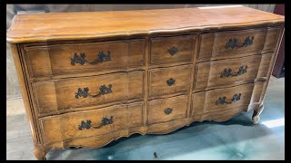 French Provincial Furniture Makeover With Krylon Chalk Paint