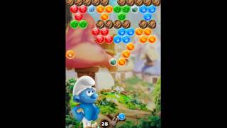 Smurfs Bubble Story Level 24 - NO BOOSTERS screenshot 5