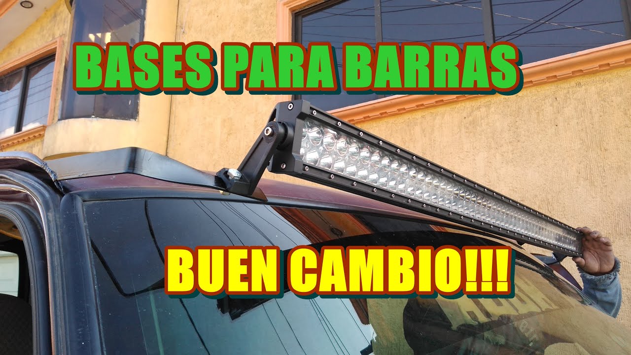 American Racks - ¡Nuevo! Bases Porta Faro/Barra Led para