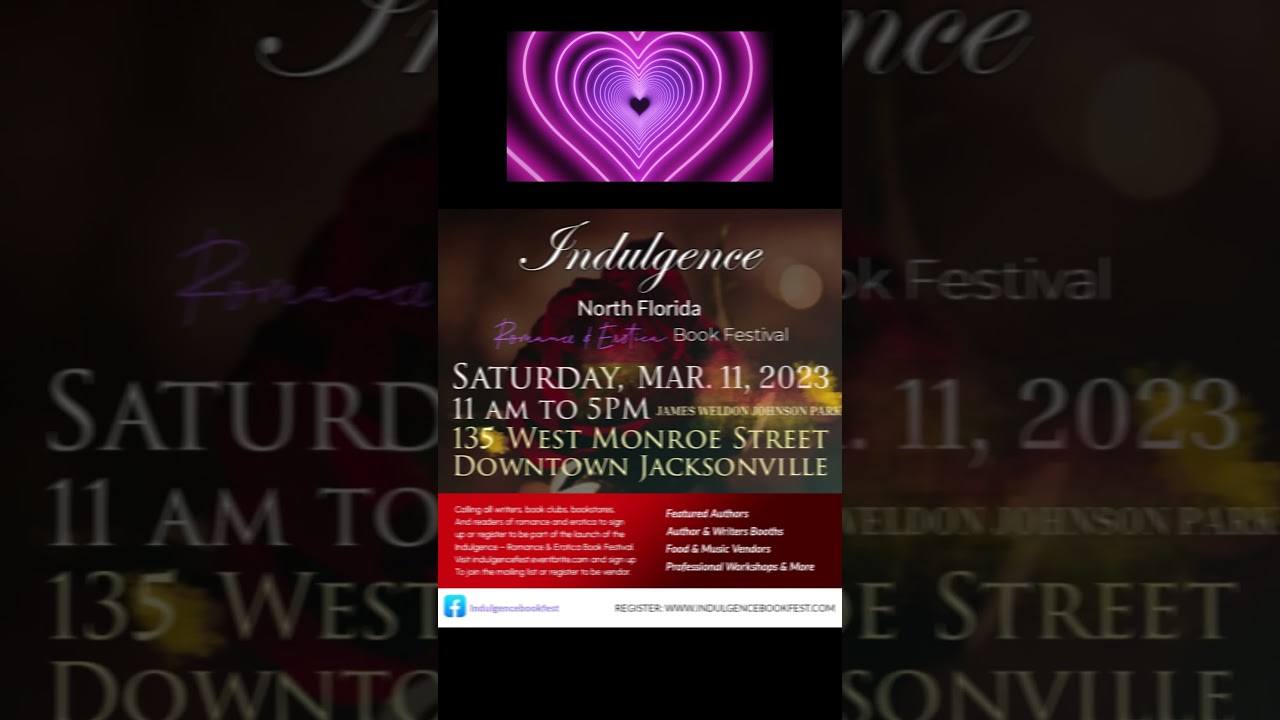 Join FCRW at the Indulgence Romance Book Festival March 2023