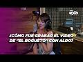 ELAINE HARO cuenta cómo fue trabajar con ALDO en el video de EL BOGUETO | La Caminera