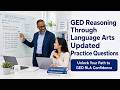 Are You Ready for the Updated GED RLA? Practice These New Questions Now!