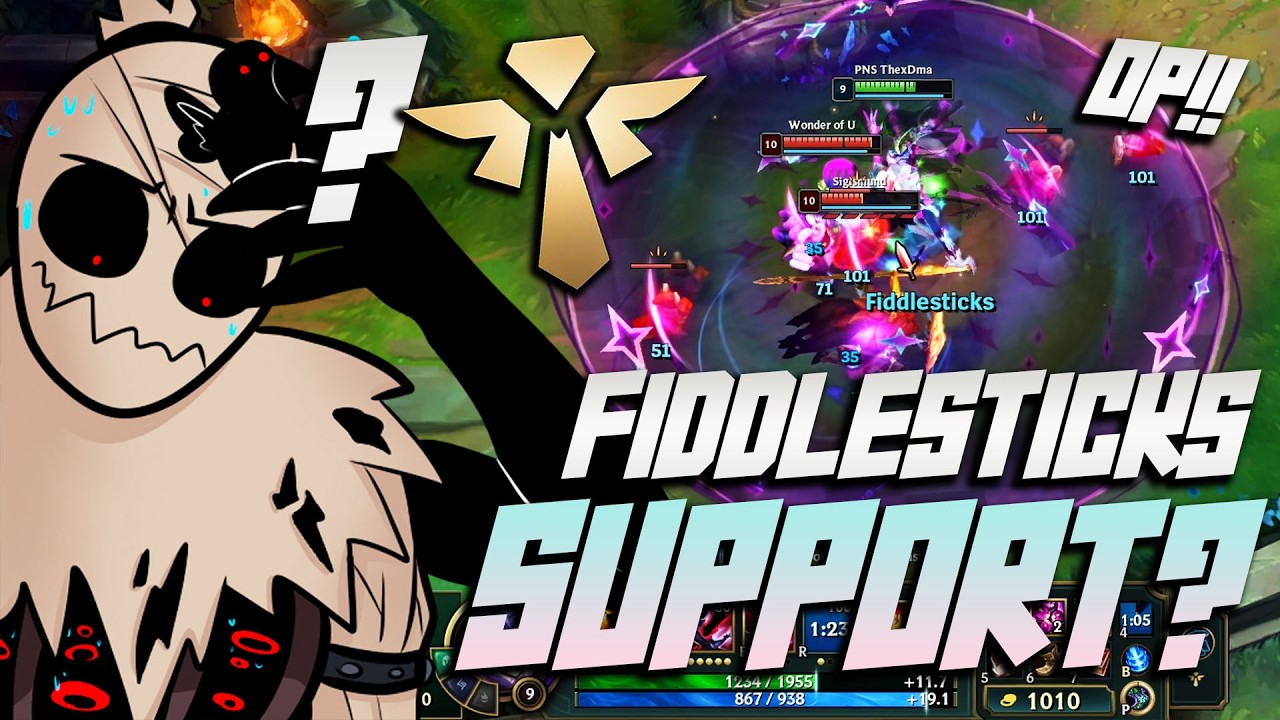 El Poderoso FIDDLESTICKS SUPPORT 😎🔥