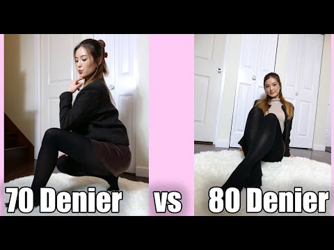 Video: Apakah celana ketat 70 denier hangat?