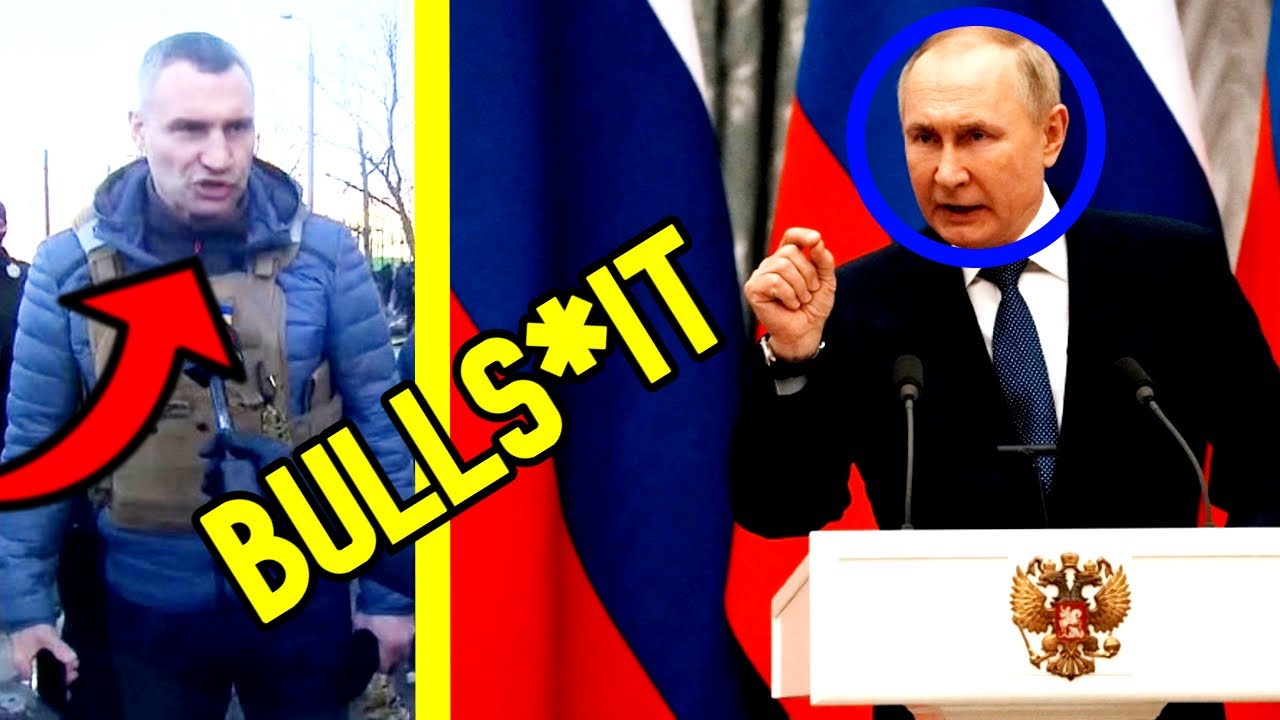 Vitali Klitschko CALLS OUT PUTIN ❗❗❗