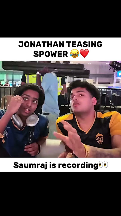 Jonathan teasing Spower❤️ #bgis2025 #bgmi #jonathangaming #spower #godlike #vxt #shorts #shortvideo