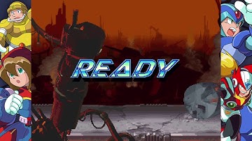 Mega Man X4 with keyboard.