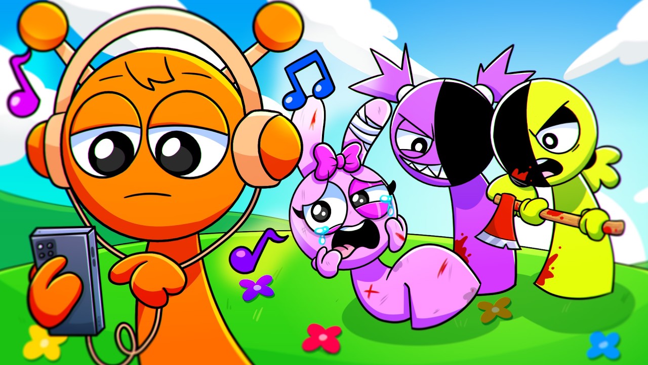 OREN IGNORE TOUT LE MONDE PENDANT 24 HEURES  Incredibox Sprunki Animation