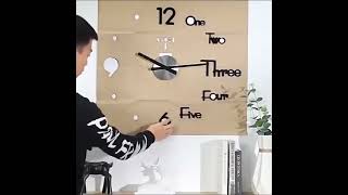 3D Wall Clock