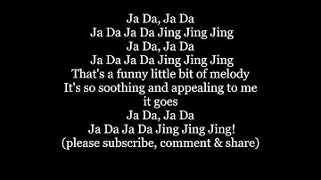 JA DA JA DA JING JING JING! Lyrics Words trending sing along music song