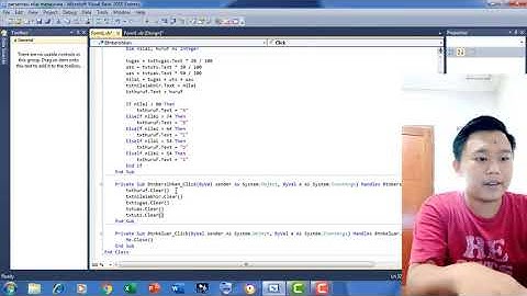 Membuat Aplikasi Pengolahan Nilai Akademik Mahasiswa | Menggunakan Microsoft Visual Basic