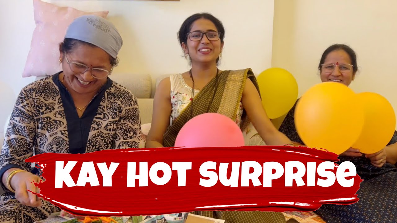 माई आणि मम्मीला मिळाल surprise 🫢🤗 । Women's Day🌻✨