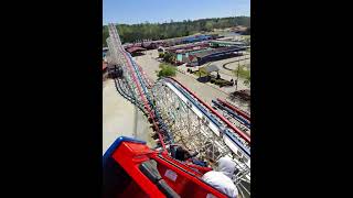 Riding one of the best rollercoasters in the world— ArieForce One Funspot America Atlanta POV