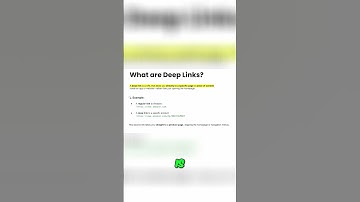 Unlock Hidden App Content: Deep Links Explained in Seconds!
