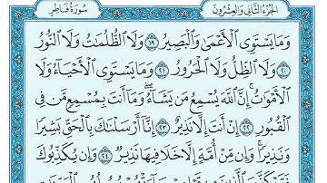 ‏سورة فاطر مكتوبة - ( جودة عالية ) - الشيخ ماهر المعيقلي