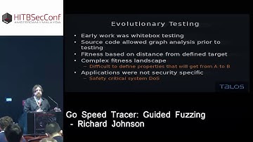 #HITB2016AMS D2T2 - Go Speed Tracer Guided Fuzzing - Richard Johnson.mp4