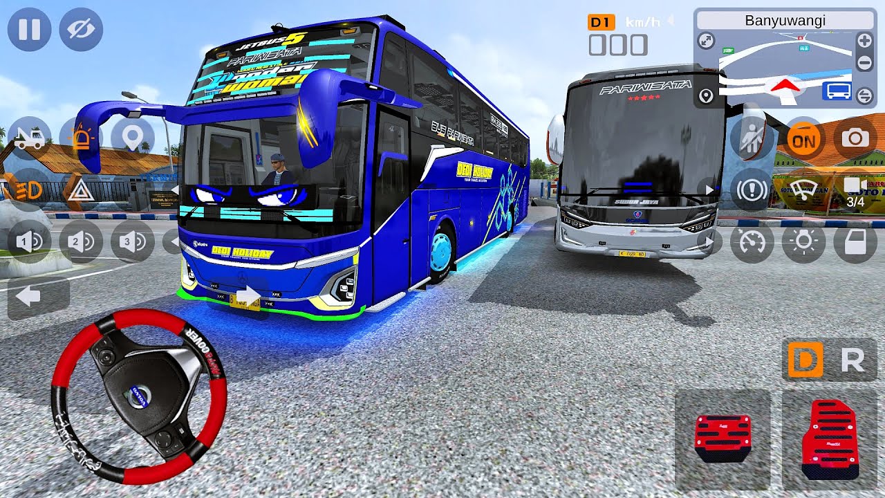 Bus Pariwisata Wonder Woman Dedi Holiday Keluar Terminal Bareng Agam Tungga Jaya Mau Ngejar Maudi