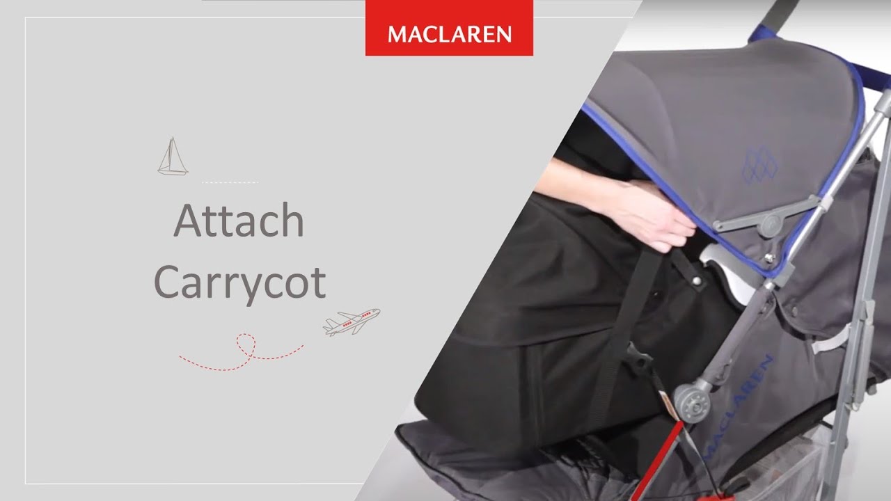 Maclaren Daytripper Carrycot for Newborns
