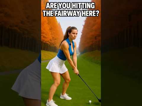 Are you hitting the fairway here? 😳 #funny #shorts #reels #golf #girl