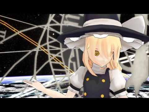 [東方MMD]Bad Apple（霊夢・魔理沙）