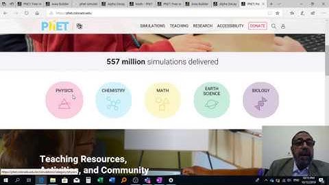 Phet Colorado with Microsoft OneNote