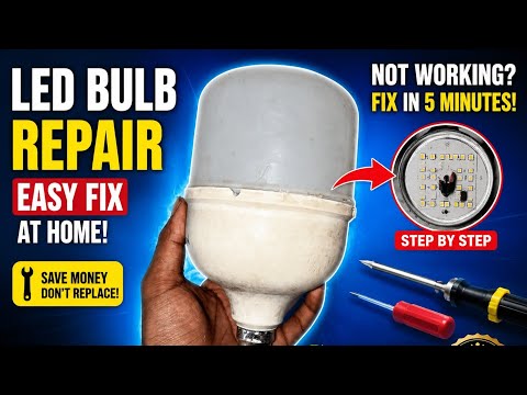 live 40w Bulb repair full Weaching this video
