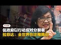 以行动遏制小拿破仑分裂国家   拉菲达：全世界在注视我们