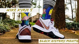 kyrie black history month shoes